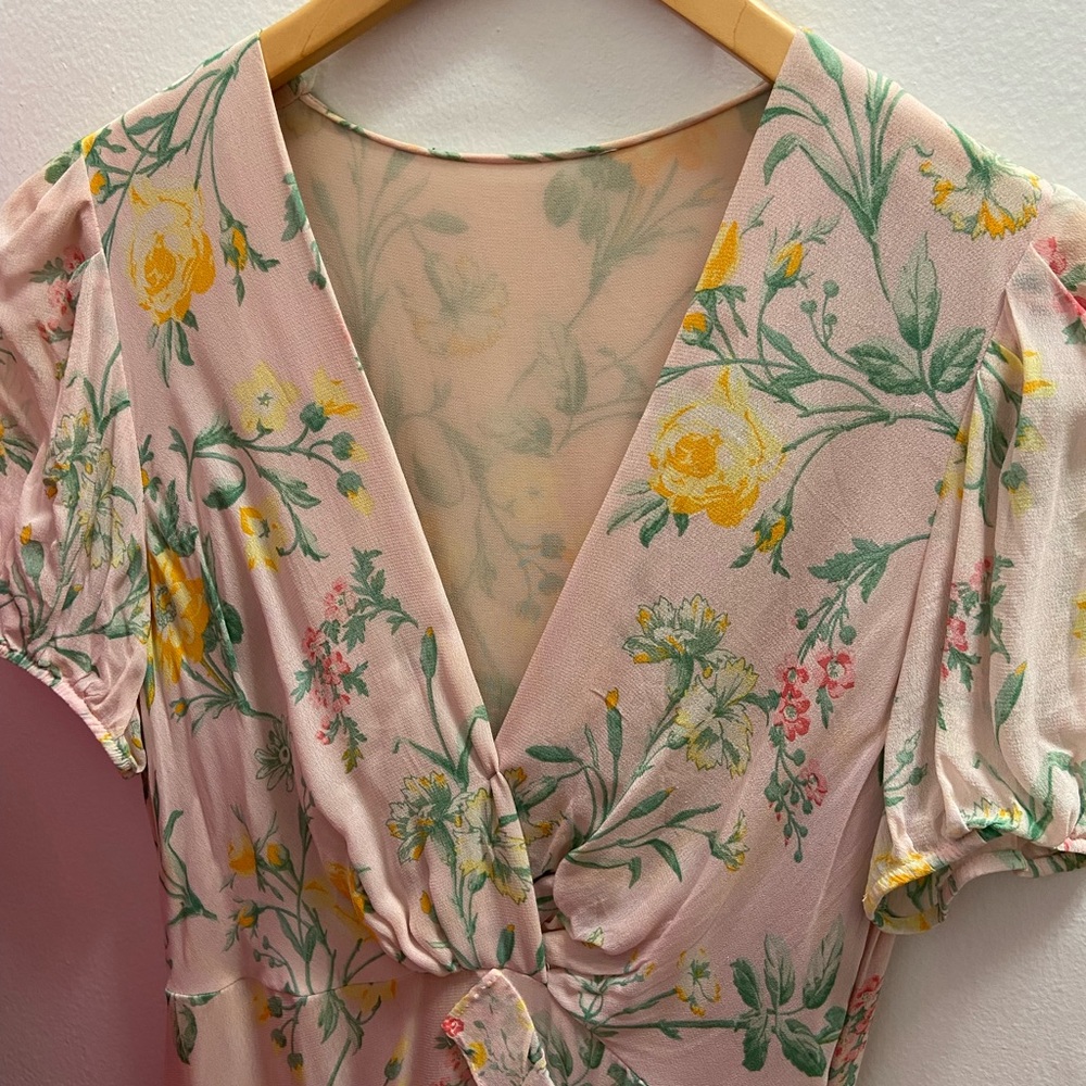 Zara (no tag) long summer flora dress. Size 4.